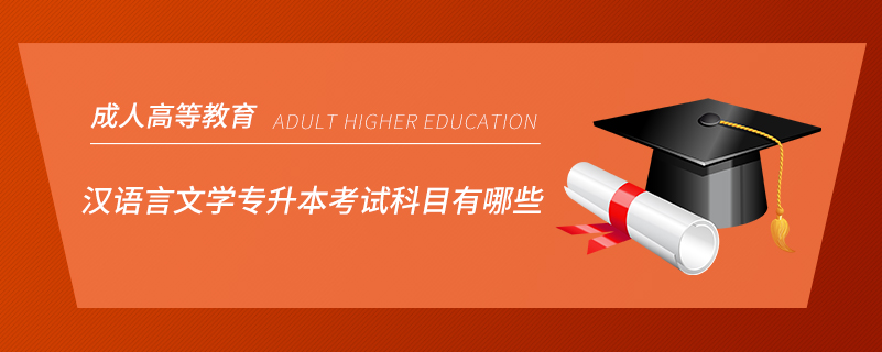 漢語(yǔ)言文學(xué)專升本考試科目有哪些